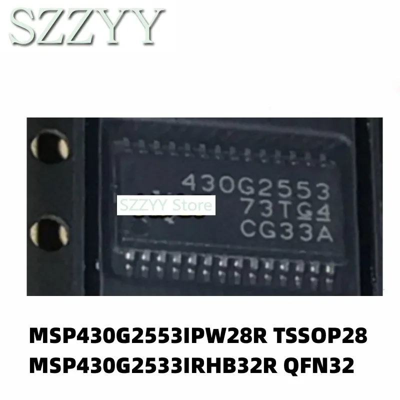 5 шт. MSP430G2553IPW28R TSSOP28 MSP430G2533IRHB32R QFN32
5 шт. MSP430G2553IPW28R TSSOP28 MSP430G2533IRHB32R QFN32