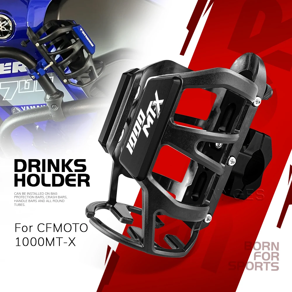 Motorcycle Beverage Water Bottle Cage For CFMOTO 1000MTX 1000MT-X 1000MT X Drinks Holder Water Cup Holder
Motorcycle Beverage Water Bottle Cage For CFMOTO 1000MTX 1000MT-X 1000MT X Drinks Holder Water Cup Holder