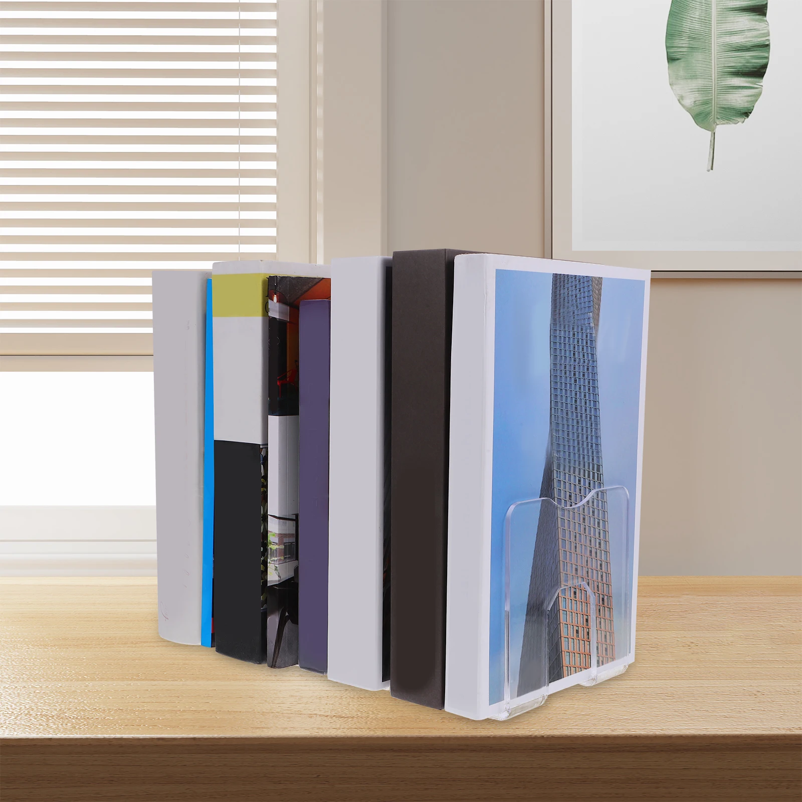 4 Pcs Transparent Bookst 4 Compartments Material File Holder Document Rack Desk ganizer Storage Solution Office Supplies
4 Pcs Transparent Bookst 4 Compartments Material File Holder Document Rack Desk ganizer Storage Solution Office Supplies