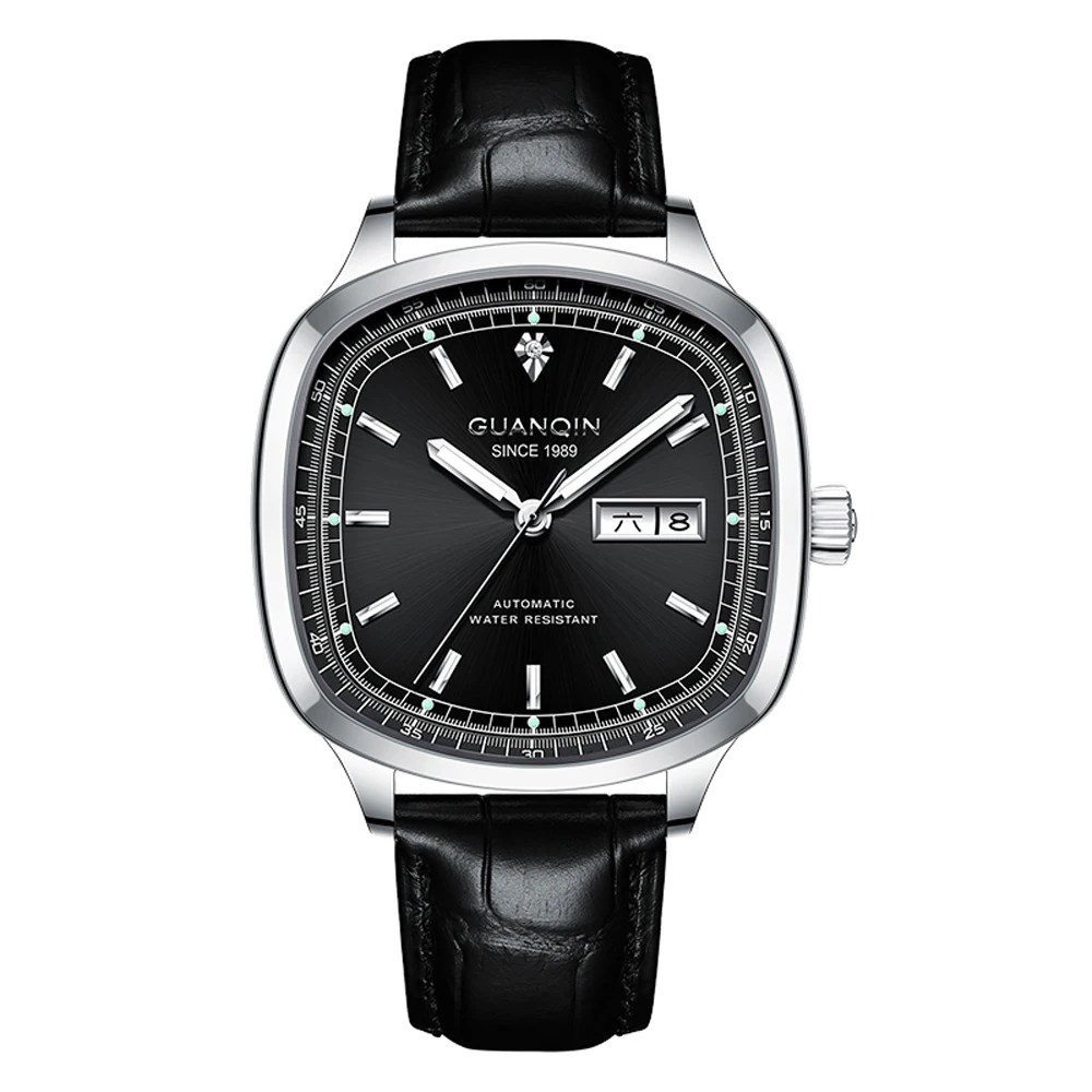 GUANQIN Mens Watches Fashion Sports Watch For Men Automatic Watch Men Mechanical Wristwatch Waterproof Leather Reloj Hombre 2024
GUANQIN Mens Watches Fashion Sports Watch For Men Automatic Watch Men Mechanical Wristwatch Waterproof Leather Reloj Hombre 2024