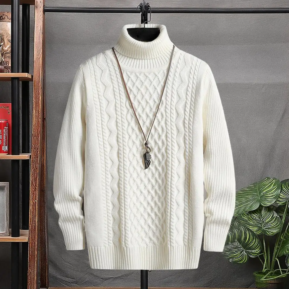 New Winter High Neck Thick Warm Sweater Men Turtleneck Sweaters Slim Fit Pullover Men Knitwear Korean Style Male Double Collar
New Winter High Neck Thick Warm Sweater Men Turtleneck Sweaters Slim Fit Pullover Men Knitwear Korean Style Male Double Collar