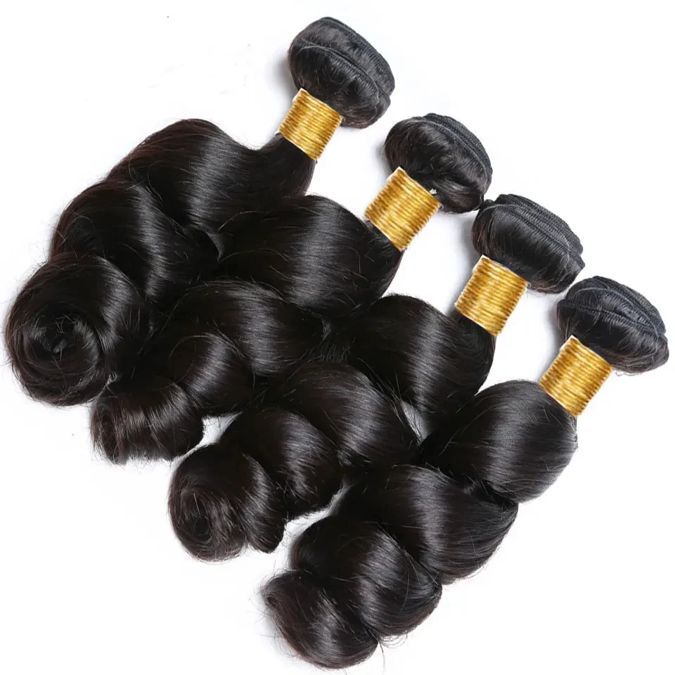 Human Hair Brazilian Weave Loose Wave 30Inch Raw 3 4 Bundles Virgin Extensions Water Curly Natural Black Tissage Crochet Burmese
Human Hair Brazilian Weave Loose Wave 30Inch Raw 3 4 Bundles Virgin Extensions Water Curly Natural Black Tissage Crochet Burmese