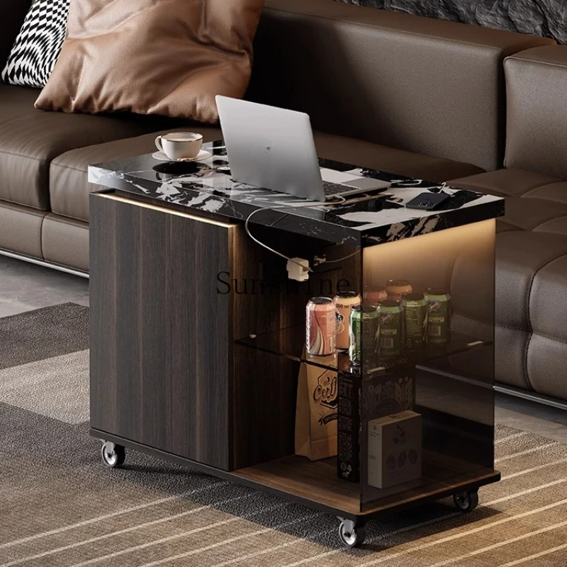 Italian movable living room multi-functional small coffee table balcony tea cabinet kettle integrated
Italian movable living room multi-functional small coffee table balcony tea cabinet kettle integrated