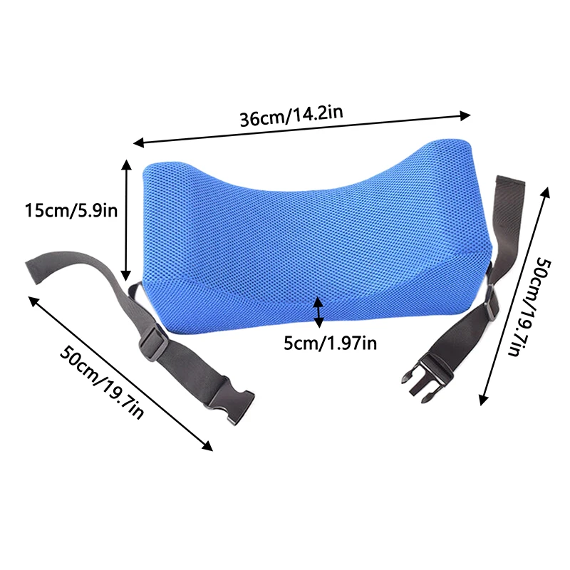 Anti Side Pillow Position Pad Wheelchair Accessories Adjustable Wheelchair Back Cushion Support Blue Blocked Wheelchair Headrest
Anti Side Pillow Position Pad Wheelchair Accessories Adjustable Wheelchair Back Cushion Support Blue Blocked Wheelchair Headrest