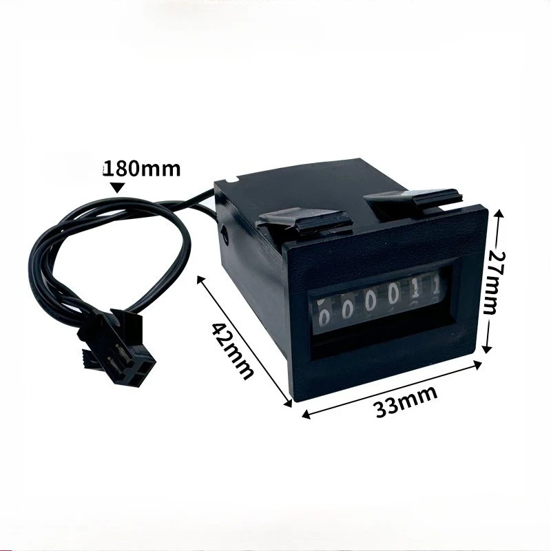 12V Mechanical Game Machine Counter 6 Digit Mechanical Code Meter Card Type Coin Counter Accessory For Claw Crane Machine
12V Mechanical Game Machine Counter 6 Digit Mechanical Code Meter Card Type Coin Counter Accessory For Claw Crane Machine