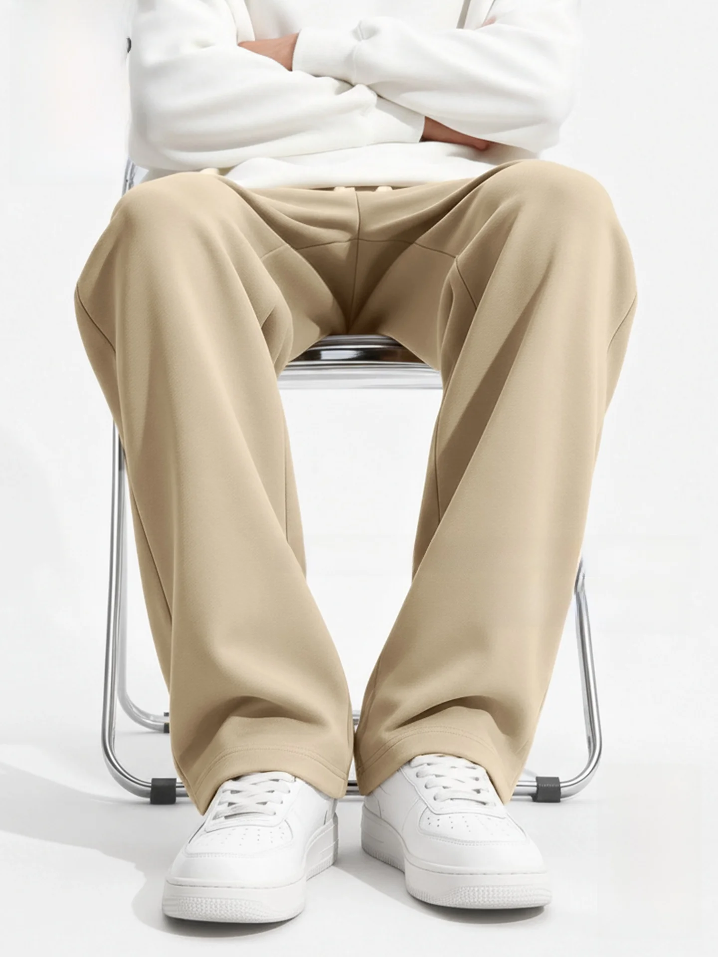 Khaki Color Casual Straight Leg Sweatpants Men's Spring Retro Japanese Sle Long Pants Comfortable Polyester Cott...
Khaki Color Casual Straight Leg Sweatpants Men's Spring Retro Japanese Sle Long Pants Comfortable Polyester Cott...