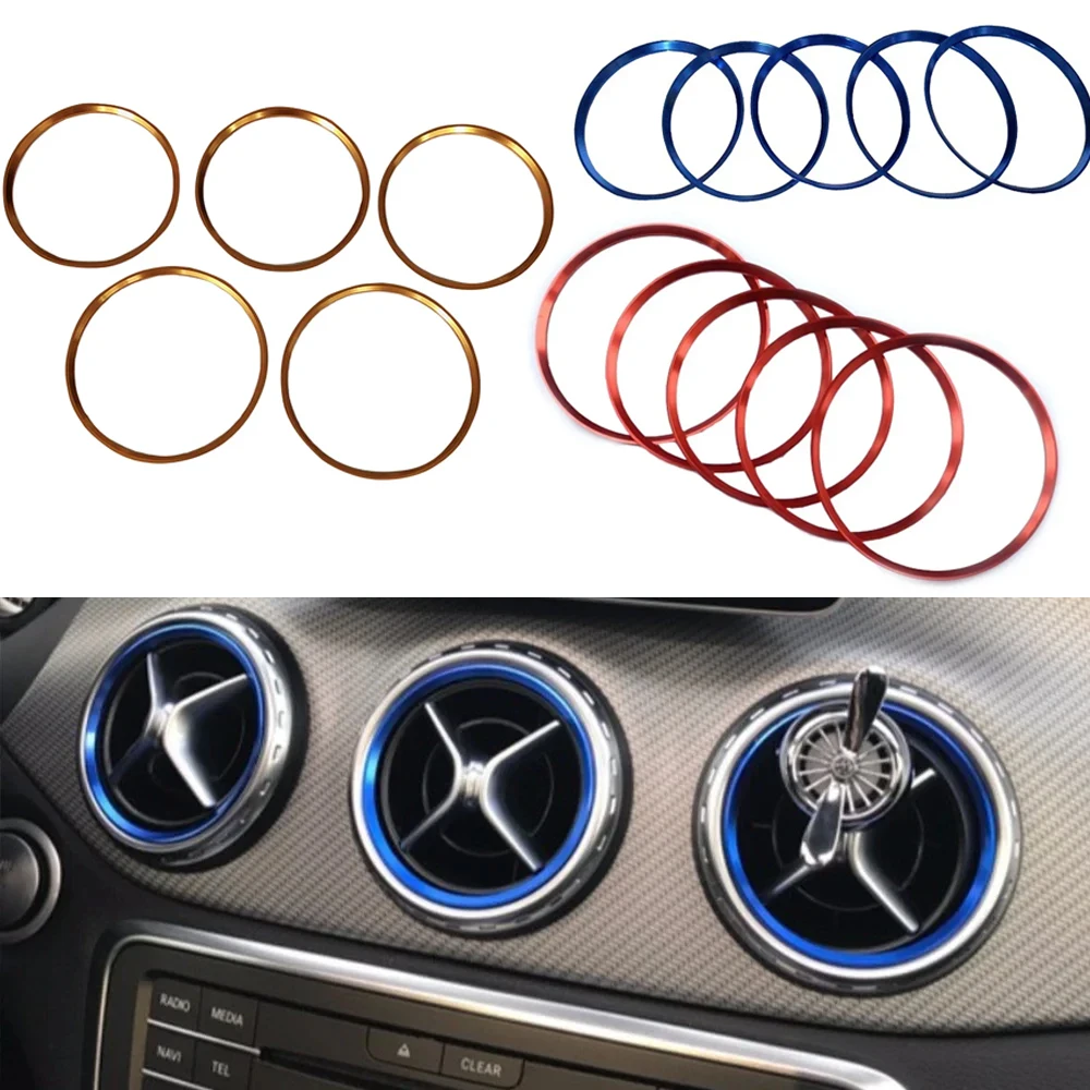 5 шт. декоративных накладок на вентиляционные отверстия кондиционера для Mercedes-Benz A, B, GLA, CLA классов W176, W246, C117, X156, AMG 2012-2018 гг.
5 шт. декоративных накладок на вентиляционные отверстия кондиционера для Mercedes-Benz A, B, GLA, CLA классов W176, W246, C117, X156, AMG 2012-2018 гг.