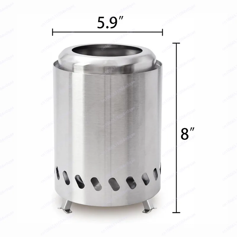 Stainless steel outdoor camping barbecue bonfire stove courtyard secondary burning smokeless heating wood stove
Stainless steel outdoor camping barbecue bonfire stove courtyard secondary burning smokeless heating wood stove