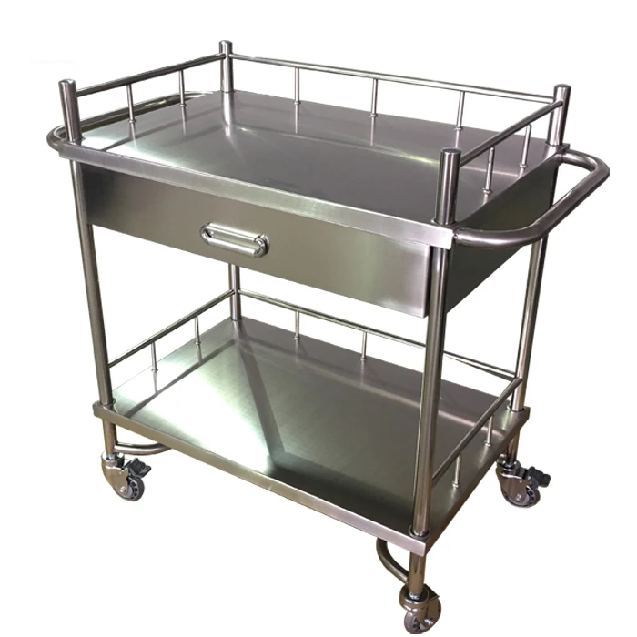 T205B Hospital Crash Cart Emergency Stainless Steel Medical Trolley With Big Whole Drawers
T205B Hospital Crash Cart Emergency Stainless Steel Medical Trolley With Big Whole Drawers