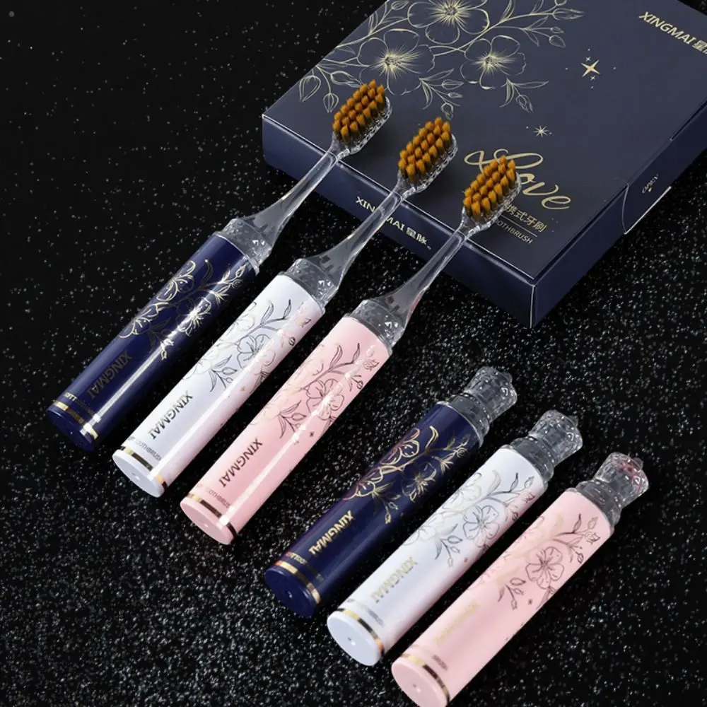 3Pcs New Lipstick Shaped Toothbrush Portable Ultra Soft Cleaning Teeth Detachable Oral Care Gift
3Pcs New Lipstick Shaped Toothbrush Portable Ultra Soft Cleaning Teeth Detachable Oral Care Gift