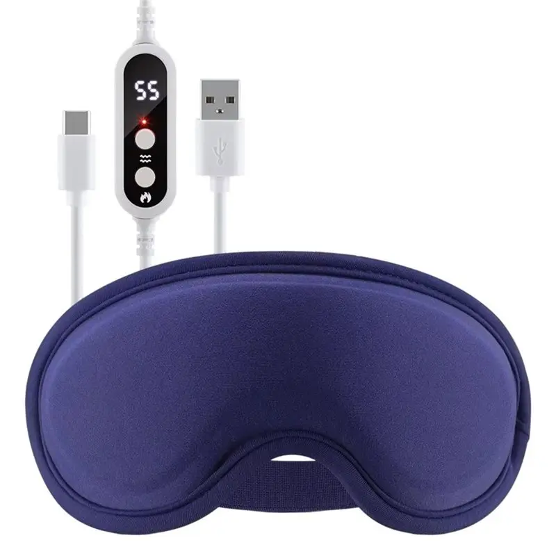 USB Rechargeable 3D Eye Massager Electric Heating Eye Mask With Timer 5-Level Hot Compression Sleep Shading Eye Fatigue Relief
USB Rechargeable 3D Eye Massager Electric Heating Eye Mask With Timer 5-Level Hot Compression Sleep Shading Eye Fatigue Relief
