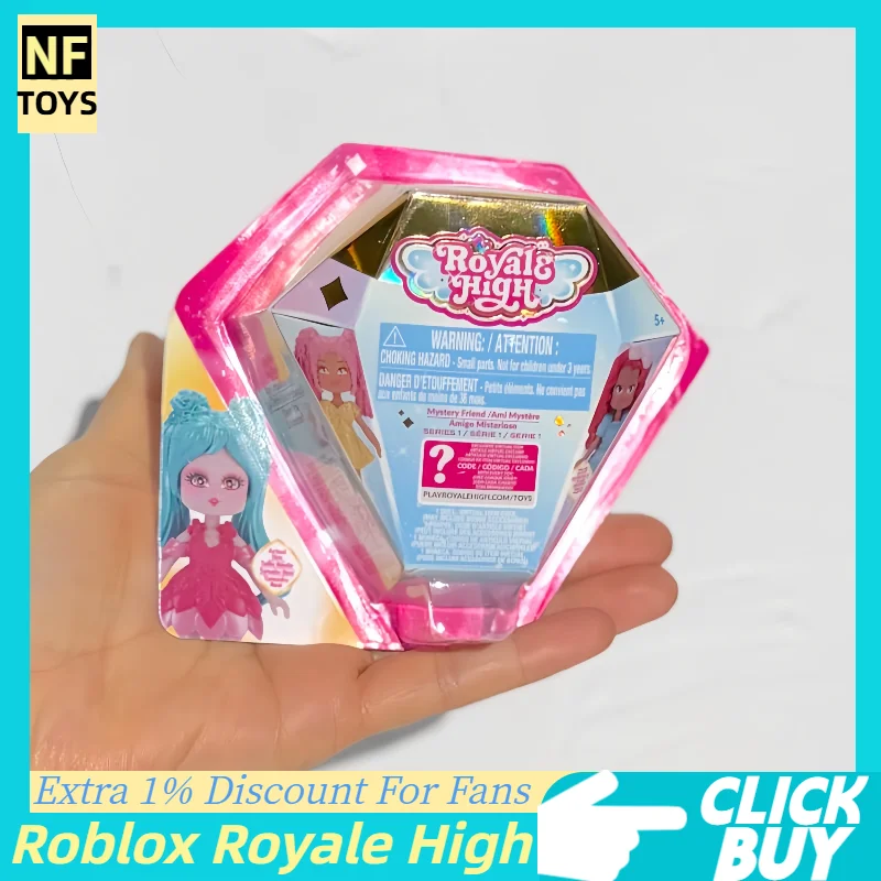 New In Stock Roblox Royale High Mysterious Friend Girl Figurine Blind Box Doll 3-inch Interchangeable Surprise Doll Ornament
New In Stock Roblox Royale High Mysterious Friend Girl Figurine Blind Box Doll 3-inch Interchangeable Surprise Doll Ornament