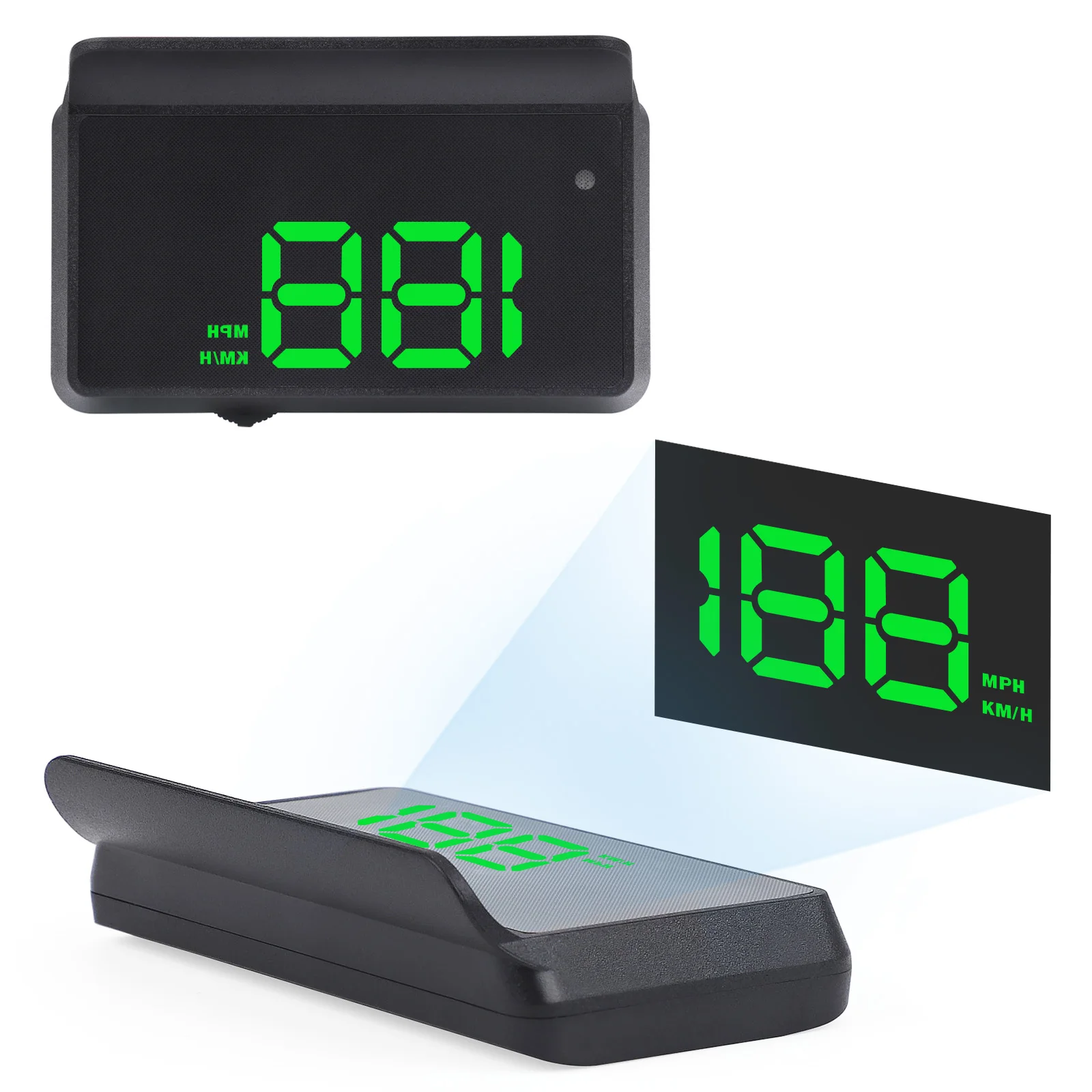 For Vehicles Green Reflective Overspeed Warning Real-Time Speed Projection 5V Setting Button KM/H MPH W2 HUD Digital Speedometer
For Vehicles Green Reflective Overspeed Warning Real-Time Speed Projection 5V Setting Button KM/H MPH W2 HUD Digital Speedometer