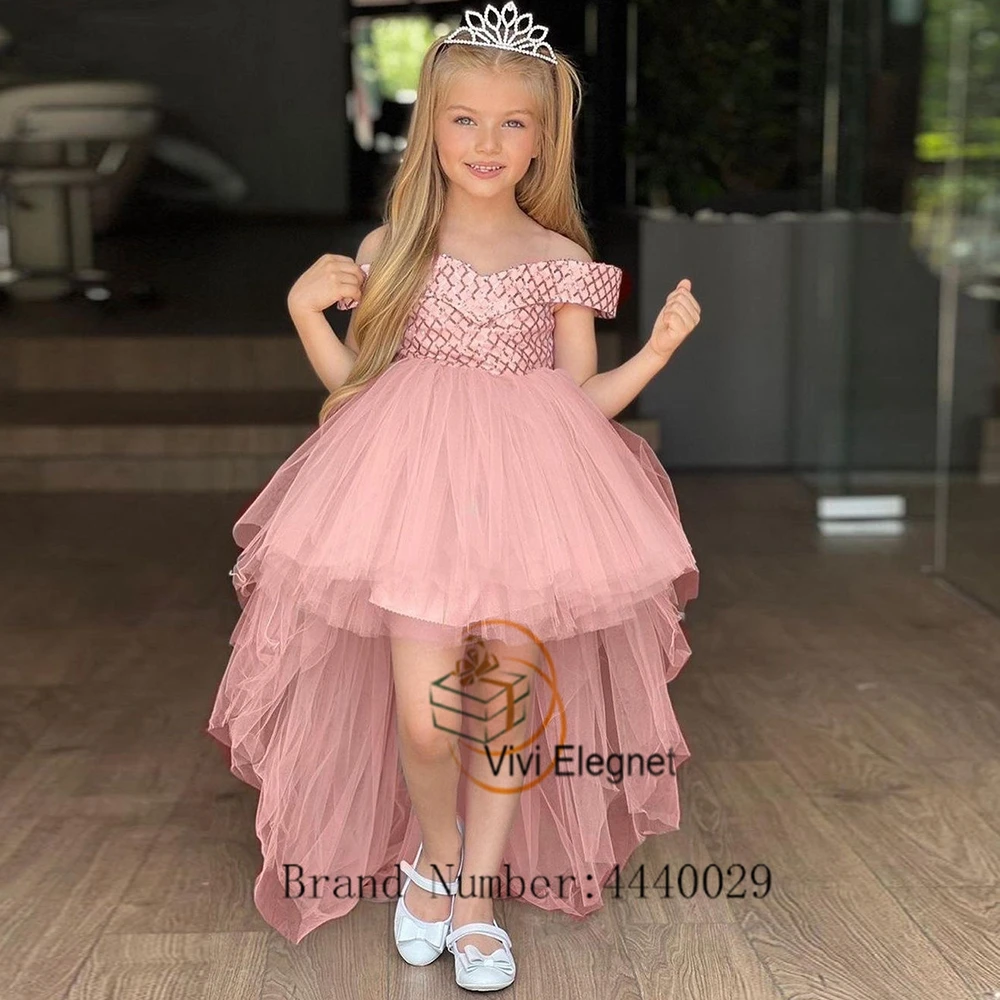 Vivi Pink Off Shoulder Flower Girl Dresses for Girls 2023 Sweetheart Wedding Party Gowns with Soft Tulle Sequined فساتين بنات صغ
Vivi Pink Off Shoulder Flower Girl Dresses for Girls 2023 Sweetheart Wedding Party Gowns with Soft Tulle Sequined فساتين بنات صغ