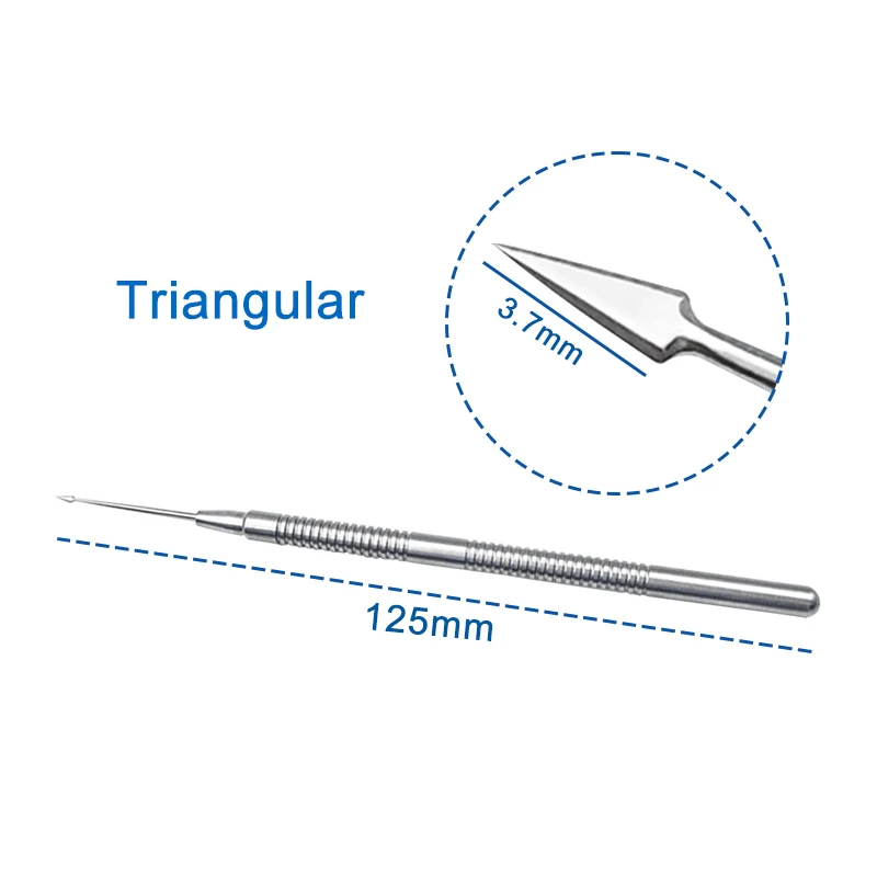 Corneal Foreign Body Needle Remove Foreign Bodies Stainless Steel Ophthalmic Microscopic Instrument 12.5cm
Corneal Foreign Body Needle Remove Foreign Bodies Stainless Steel Ophthalmic Microscopic Instrument 12.5cm