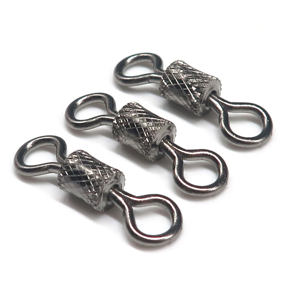 Tools Sea Fishing for Carp Safety Snap Solid Rings Fishing Swivels Rolling Swivel Ball Bearing Swivel Fishing Hook Connector
Tools Sea Fishing for Carp Safety Snap Solid Rings Fishing Swivels Rolling Swivel Ball Bearing Swivel Fishing Hook Connector