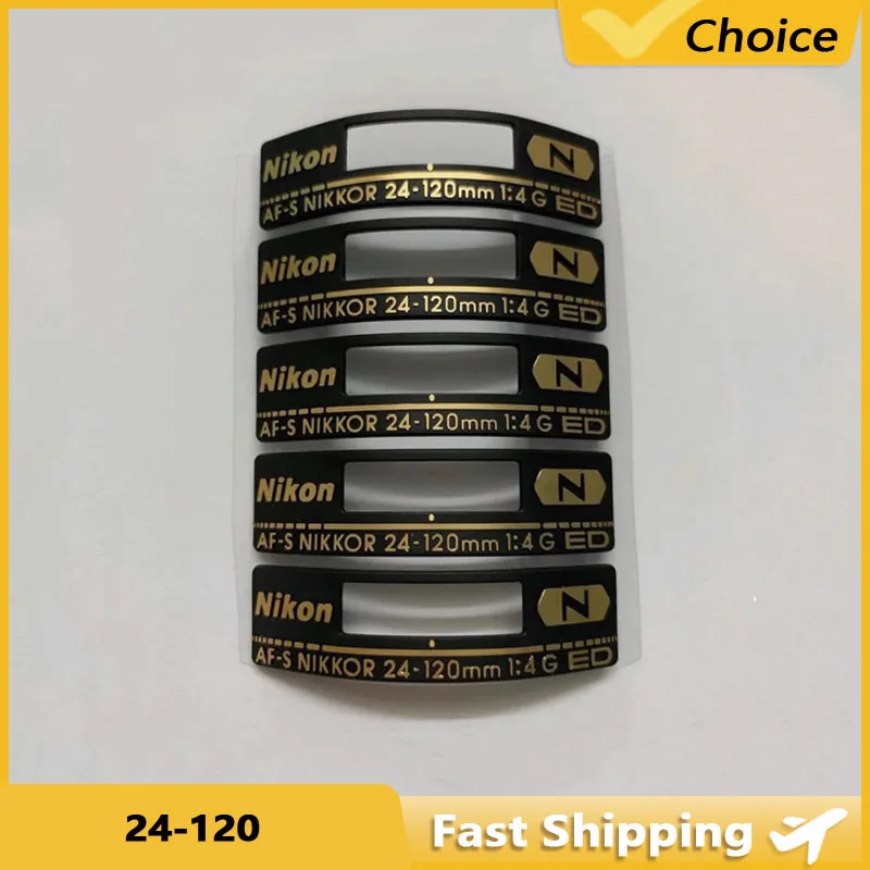 1PC For Nikon 24-120 F4 24 120 LOGO Label Nameplate Lens Accessories Replacement Parts
1PC For Nikon 24-120 F4 24 120 LOGO Label Nameplate Lens Accessories Replacement Parts