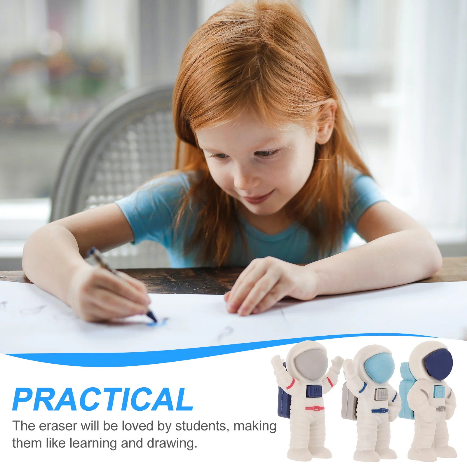 24pcs Astronaut Bulk Cute Space Correction Rubbers Kids Classroom Painting Erasers Gifts School Supplies Mini Stickers
24pcs Astronaut Bulk Cute Space Correction Rubbers Kids Classroom Painting Erasers Gifts School Supplies Mini Stickers
