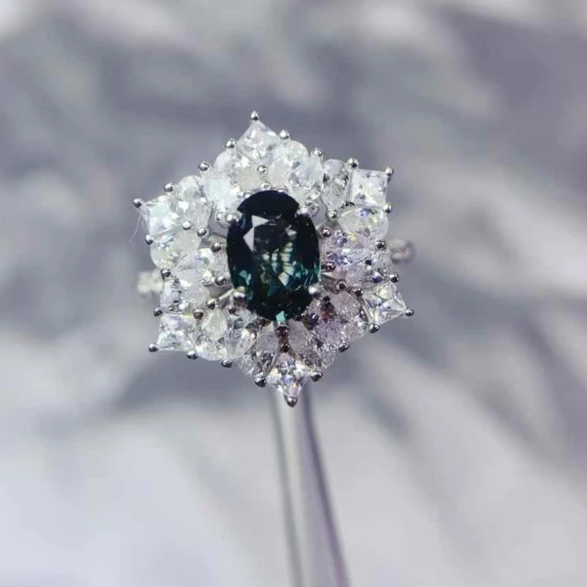 Dazzling 925 Silver Gemstone Ring 5mm*7mm Genuine Natural Spinel Ring 18K Gold Plated Spinel Jewelry for Party
Dazzling 925 Silver Gemstone Ring 5mm*7mm Genuine Natural Spinel Ring 18K Gold Plated Spinel Jewelry for Party