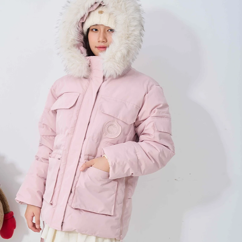 Зимняя утепленная парка-куртка женская в корейском стиле, свободного кроя, с наполнителем из полиэфирного волокна, с капюшоном, на молнии
Зимняя утепленная парка-куртка женская в корейском стиле, свободного кроя, с наполнителем из полиэфирного волокна, с капюшоном, на молнии