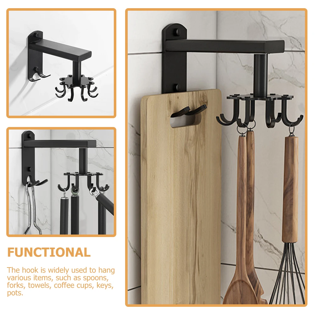 Aluminum Alloy Swivel Hooks Measuring Spoon ganizer Hanging Utensil Holder under Cabinet Coffee Cup Racks Wall Drying Bathroom
Aluminum Alloy Swivel Hooks Measuring Spoon ganizer Hanging Utensil Holder under Cabinet Coffee Cup Racks Wall Drying Bathroom