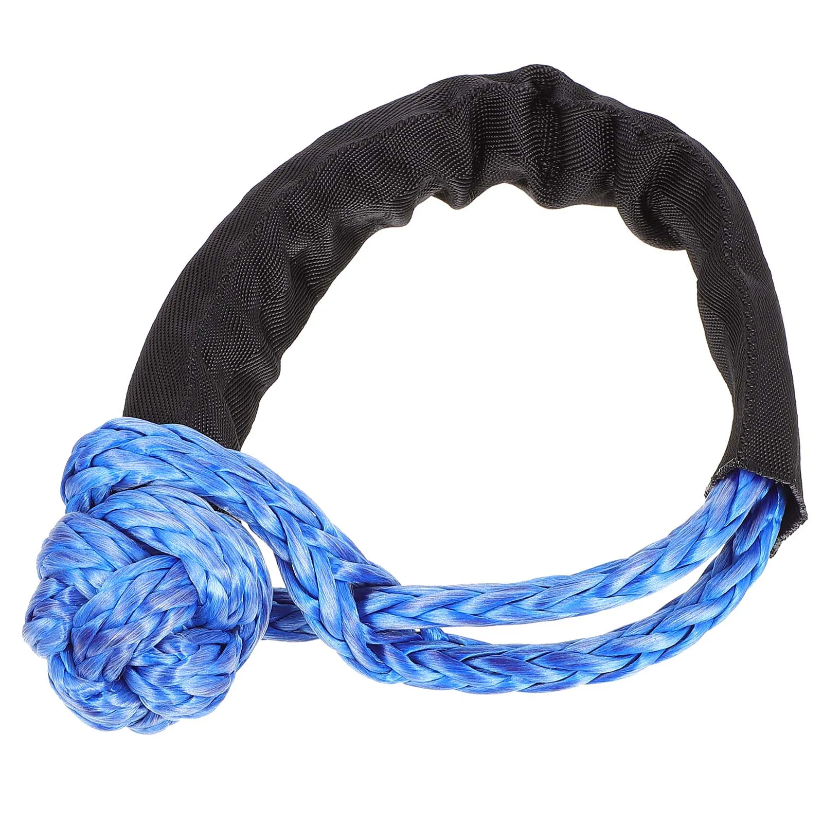 Wear-resistant Towing Straps Sturdy Nylon Shackle Durable Knot Rope Portable Soft Shackles Vehicle Recovery Gear
Wear-resistant Towing Straps Sturdy Nylon Shackle Durable Knot Rope Portable Soft Shackles Vehicle Recovery Gear
