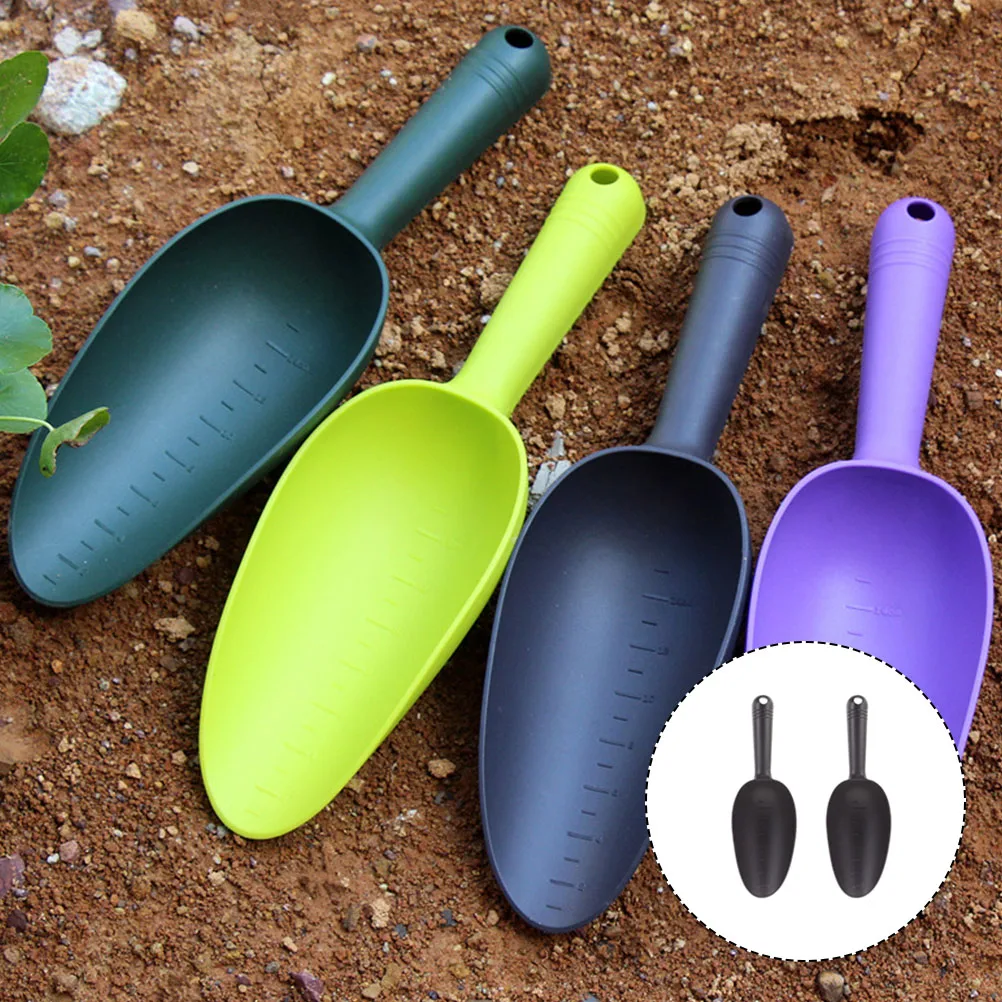 2 Pcs Black Plastic Soil Shovels Lightweight Ergonomic Gardening Tools Potting Scoop Planting Digging Smooth Surface
2 Pcs Black Plastic Soil Shovels Lightweight Ergonomic Gardening Tools Potting Scoop Planting Digging Smooth Surface