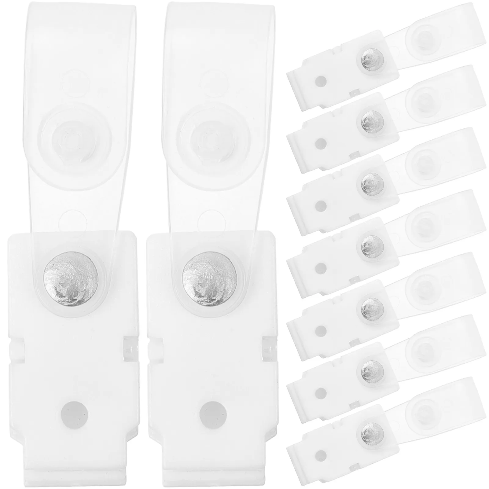 20 шт. зажимов-держателей для бейджей и именных карт, легкие пластиковые зажимы для работы
20 шт. зажимов-держателей для бейджей и именных карт, легкие пластиковые зажимы для работы