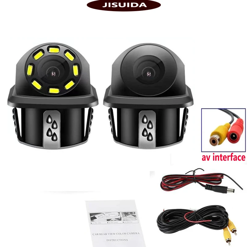 Small straw hat reversing camera fish-eye reversing image Ultra HD night vision waterproof perforated circular reversing camera
Small straw hat reversing camera fish-eye reversing image Ultra HD night vision waterproof perforated circular reversing camera