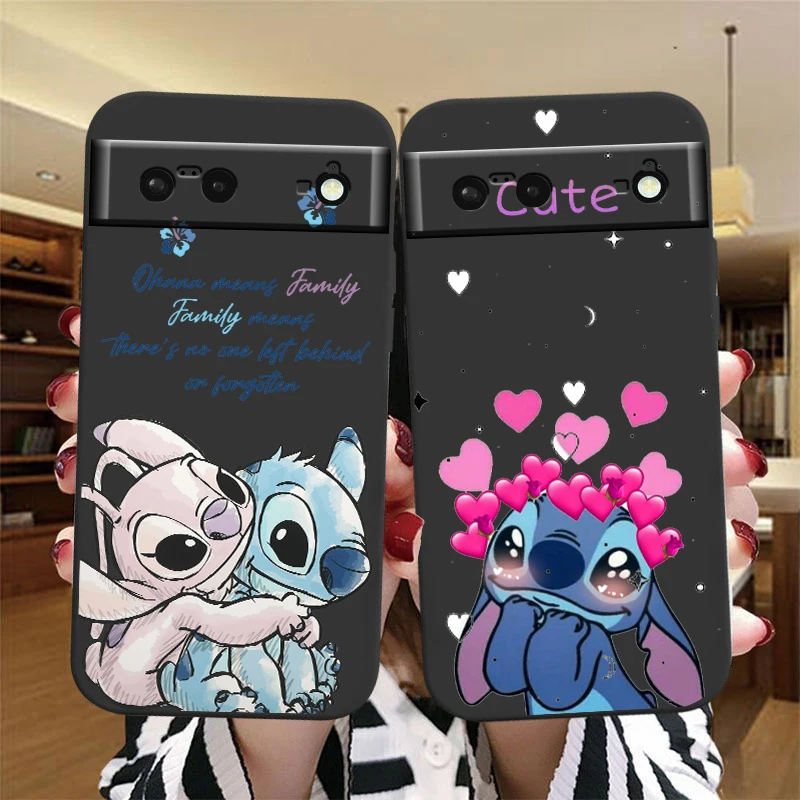 Anime Disney Lilo & Stitch For Google Pixel 8 7A 7 6A 6 5A 5 4 4A XL 5G Black Silicon Shockproof Shell TPU Phone Case
Anime Disney Lilo & Stitch For Google Pixel 8 7A 7 6A 6 5A 5 4 4A XL 5G Black Silicon Shockproof Shell TPU Phone Case