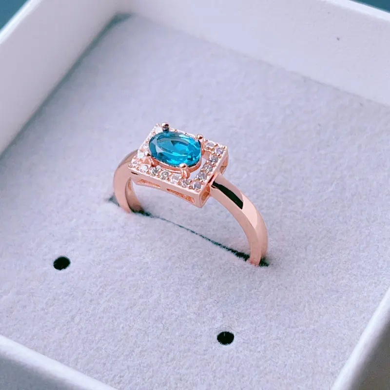 Fashion 925 Silver Leaf Ring with Gemstone 4x6mm 0.5ct Natural Topaz Ring with Certificate 18K Gold Plated Silver Topaz Jewelry
Fashion 925 Silver Leaf Ring with Gemstone 4x6mm 0.5ct Natural Topaz Ring with Certificate 18K Gold Plated Silver Topaz Jewelry