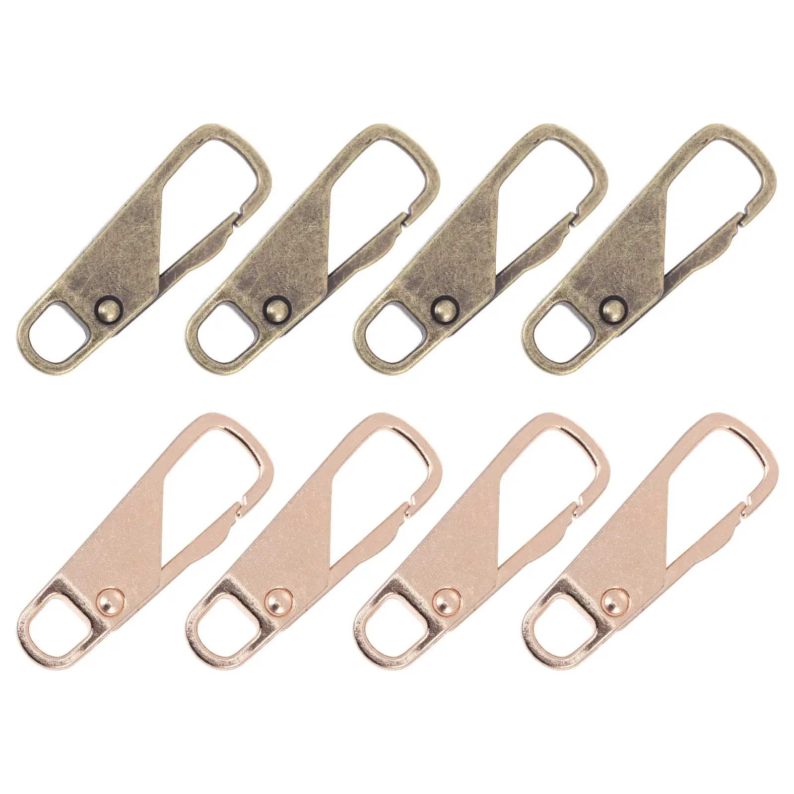 8 Pcs Alloy Zipper Pull Tabs Sturdy Durable Repair Fixers for Backpack Bags Purses Large Size Storage Reusable Universal
8 Pcs Alloy Zipper Pull Tabs Sturdy Durable Repair Fixers for Backpack Bags Purses Large Size Storage Reusable Universal