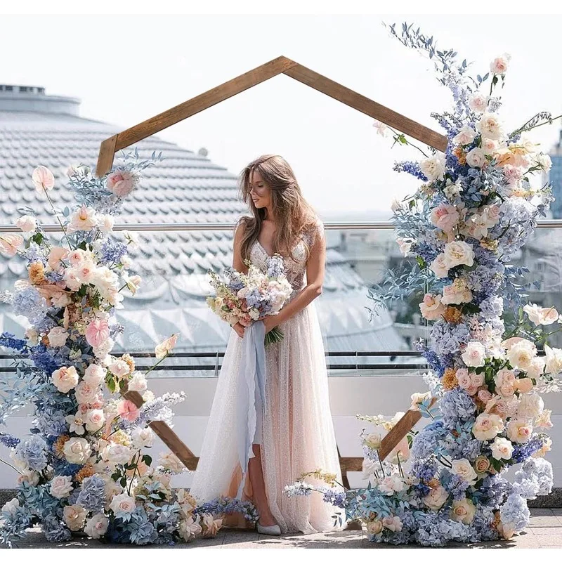 Wooden Wedding Arch 7.2FT, Heptagonal Wedding Arches for Ceremony, Wedding Arch Arbor
Wooden Wedding Arch 7.2FT, Heptagonal Wedding Arches for Ceremony, Wedding Arch Arbor