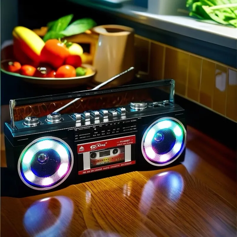 Портативный винтажный ретро USB AM/FM/SW многодиапазонный радиоприемник стерео беспроводной Bluetooth бумбокс Mp3 аудио кассетный магнитофон
Портативный винтажный ретро USB AM/FM/SW многодиапазонный радиоприемник стерео беспроводной Bluetooth бумбокс Mp3 аудио кассетный магнитофон