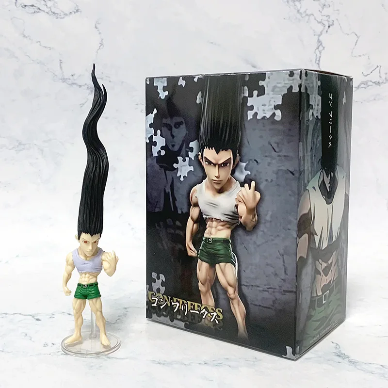 19cm HUNTER×HUNTER HUNTER × HUNTER GON FREECSS blackened Action figure toys collection doll Christmas gift with box
19cm HUNTER×HUNTER HUNTER × HUNTER GON FREECSS blackened Action figure toys collection doll Christmas gift with box