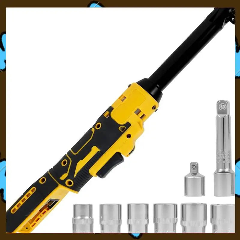 Promotion! Extended Ratchet Wrench Electric Ratchet Driver With Variable Speed 3" Extension Bar & 1/4" Adapter, Cordless Ratchet
Promotion! Extended Ratchet Wrench Electric Ratchet Driver With Variable Speed 3" Extension Bar & 1/4" Adapter, Cordless Ratchet