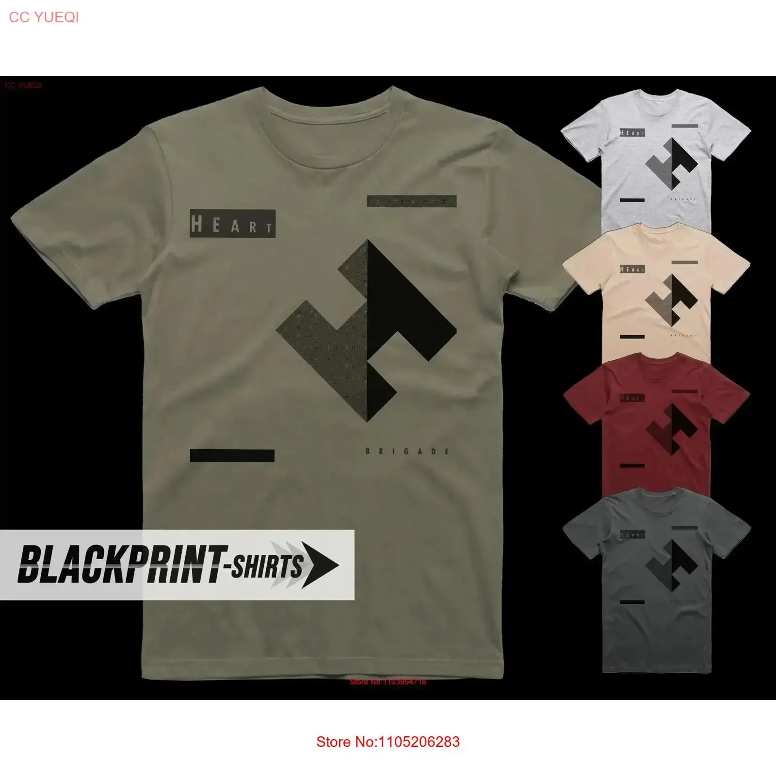 Heart Brigade Poster T Shirt cotton Men's all sizes S 5XL 18 colors band album cover vintage Washed homme Top For Everyday Wear
Heart Brigade Poster T Shirt cotton Men's all sizes S 5XL 18 colors band album cover vintage Washed homme Top For Everyday Wear