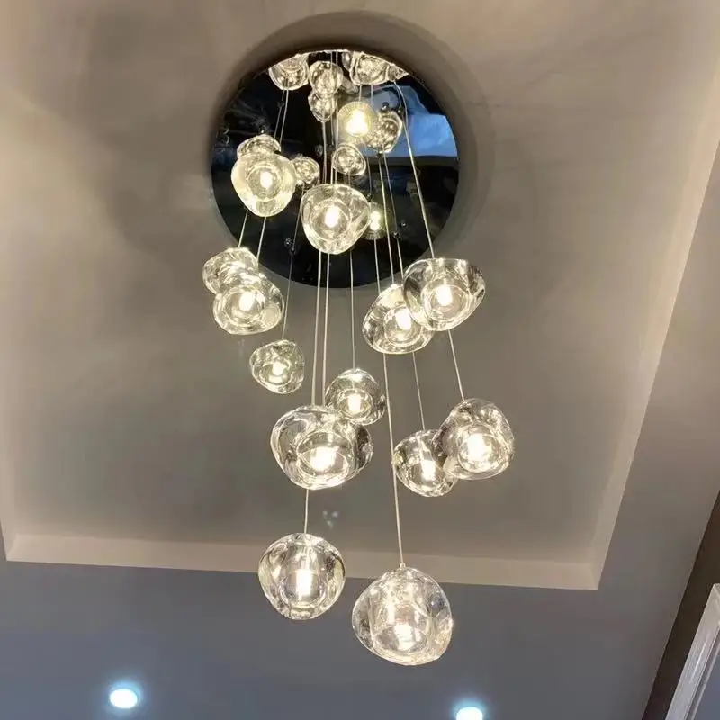 Crystal Led Stair Chandelier Suitable for Duplex Spiral Staircase Living Room Loft Long Hanging Dining Room Kitchen Lighting
Crystal Led Stair Chandelier Suitable for Duplex Spiral Staircase Living Room Loft Long Hanging Dining Room Kitchen Lighting