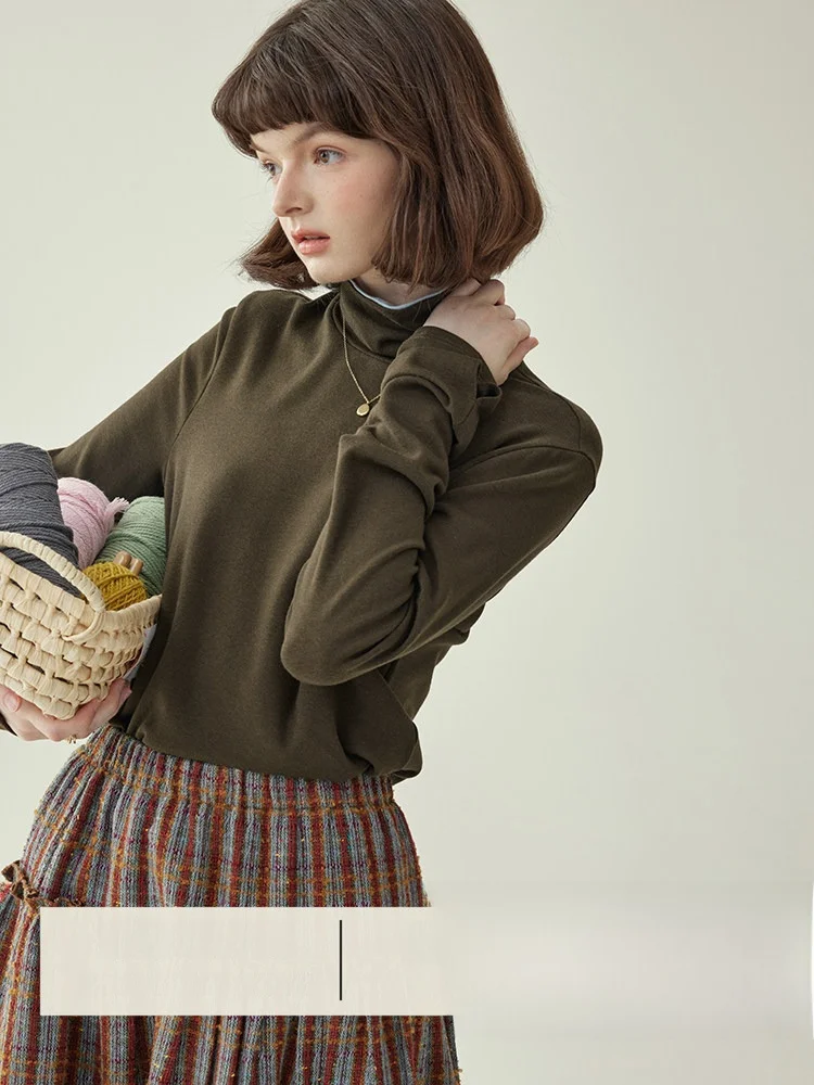 Оригинальная корейская цветная футболка North Island AMUU, женская зимняя новая универсальная облегающая базовая футболка
Оригинальная корейская цветная футболка North Island AMUU, женская зимняя новая универсальная облегающая базовая футболка