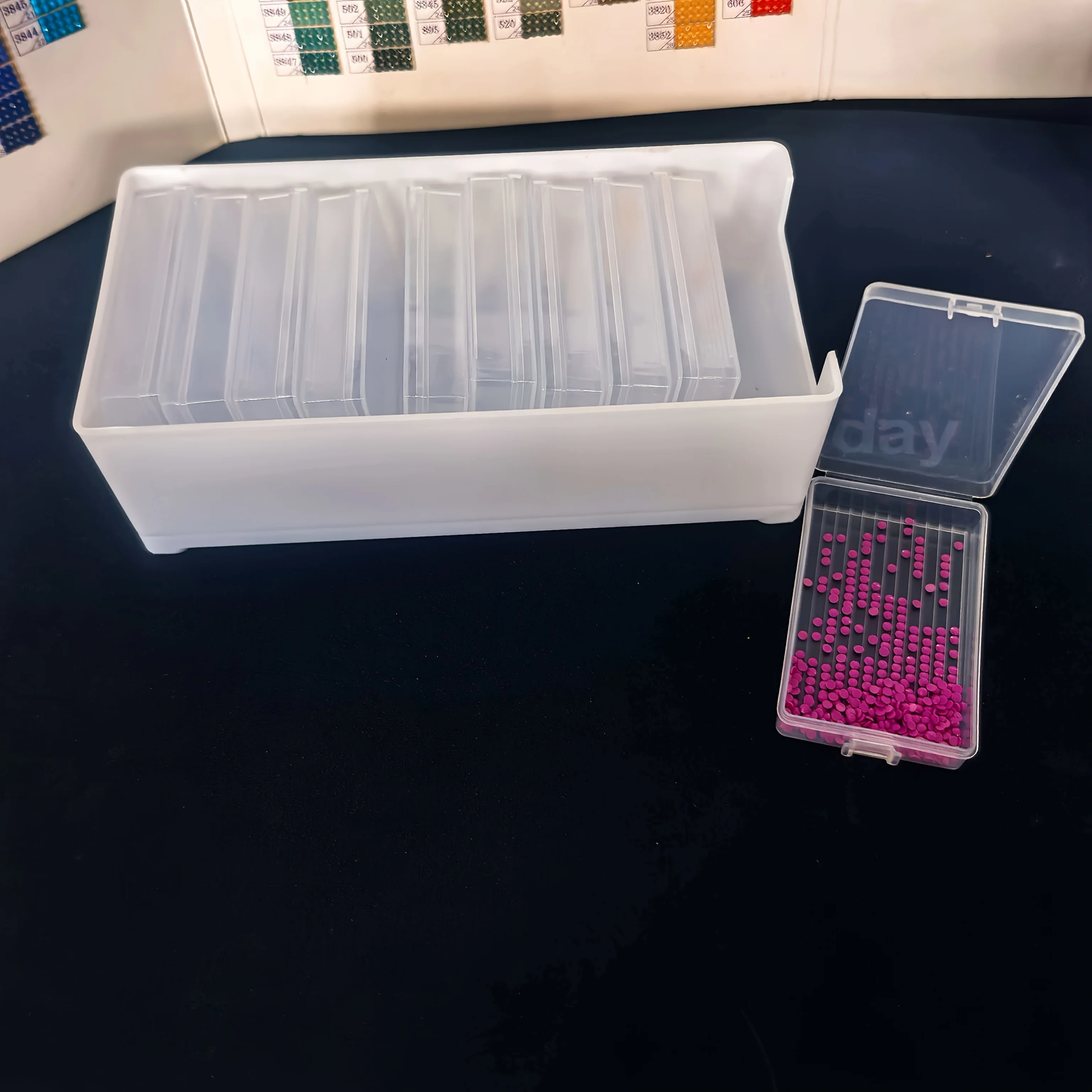 8/10 Diamond Painting Storage Tray Diamond Art Trays, Storage Containers, and Organizer Trays Upgraded Design Raised Linear
8/10 Diamond Painting Storage Tray Diamond Art Trays, Storage Containers, and Organizer Trays Upgraded Design Raised Linear