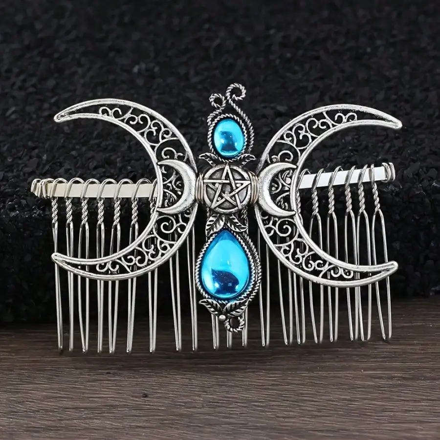 1 Witch Moon Pagan Gothic Hair Witchcraft Jewelry Girl Gift
1 Witch Moon Pagan Gothic Hair Witchcraft Jewelry Girl Gift