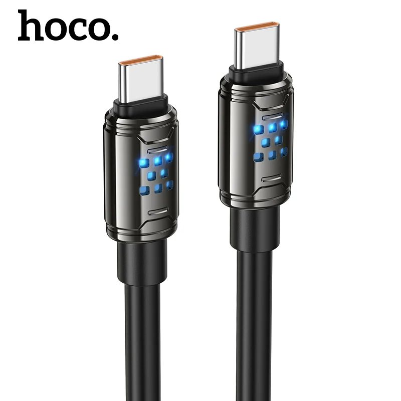 HOCO 240W USB C to USB C Fast Charging Cable For iPhone 17 16 Pro Max PD3.1 5A Quicj Charging Wired Cord For Macbook Air Laptop 
HOCO 240W USB C to USB C Fast Charging Cable For iPhone 17 16 Pro Max PD3.1 5A Quicj Charging Wired Cord For Macbook Air Laptop