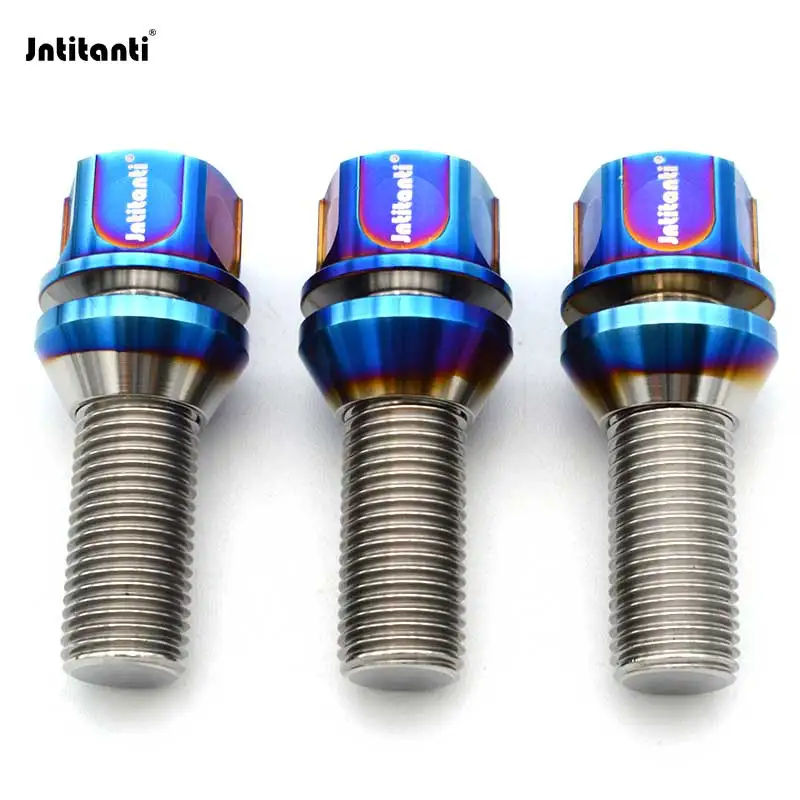 Jntitanti противоугонное плавающее конусное сиденье с полой головкой Gr.5 титановый колесный болт M12x1,5 для BMW MINI LUTOS с титановым ключом
Jntitanti противоугонное плавающее конусное сиденье с полой головкой Gr.5 титановый колесный болт M12x1,5 для BMW MINI LUTOS с титановым ключом