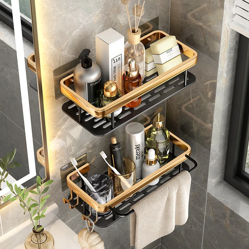 Bathroom Shelves No-drill Corner Shelf Shower Storage Rack Shampoo Holder Toilet Organizer Bathroom Accessories полка для ванной
Bathroom Shelves No-drill Corner Shelf Shower Storage Rack Shampoo Holder Toilet Organizer Bathroom Accessories полка для ванной