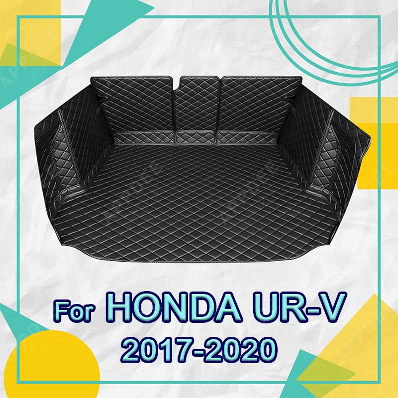Автомобильный коврик для багажника с полным покрытием для HONDA UR-V 2017-2020 19 18, автомобильный коврик для багажника, подкладка для груза, защитные аксессуары для интерьера
Автомобильный коврик для багажника с полным покрытием для HONDA UR-V 2017-2020 19 18, автомобильный коврик для багажника, подкладка для груза, защитные аксессуары для интерьера