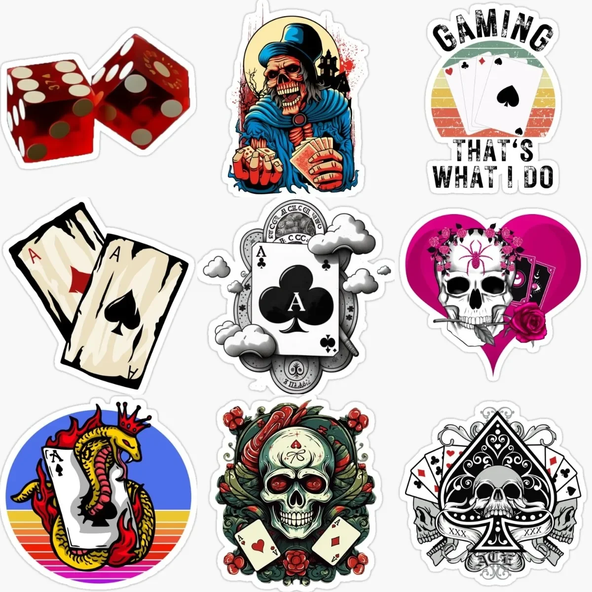 Playing Card SpadeA Skull PVC Creative Stickers for Car Motorcycle Truck Camper Bicycle Wall Room Van Table Decal Accessories
Playing Card SpadeA Skull PVC Creative Stickers for Car Motorcycle Truck Camper Bicycle Wall Room Van Table Decal Accessories