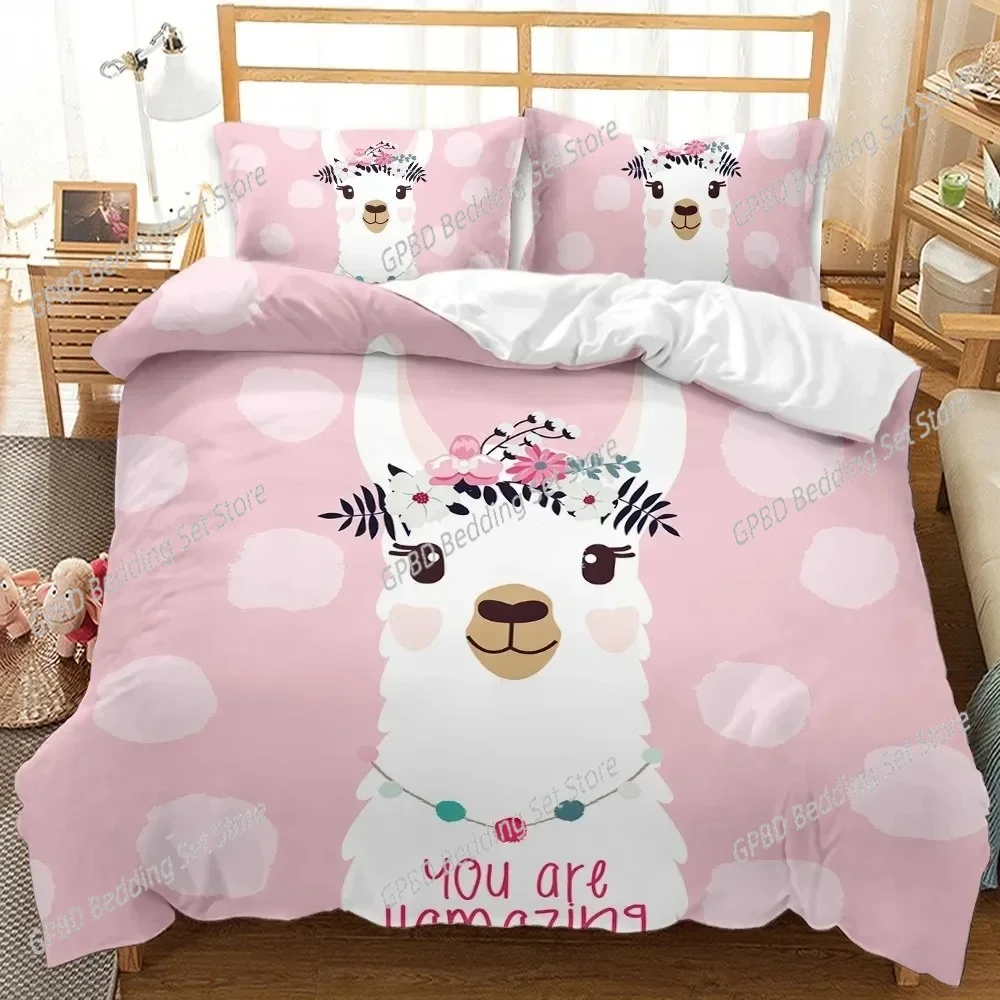 Animal Llama Cute Alpacas Bedding Set Boys Girls Twin Queen Size Duvet Cover Pillowcase Bed Kids Adult Home Textileextile
Animal Llama Cute Alpacas Bedding Set Boys Girls Twin Queen Size Duvet Cover Pillowcase Bed Kids Adult Home Textileextile