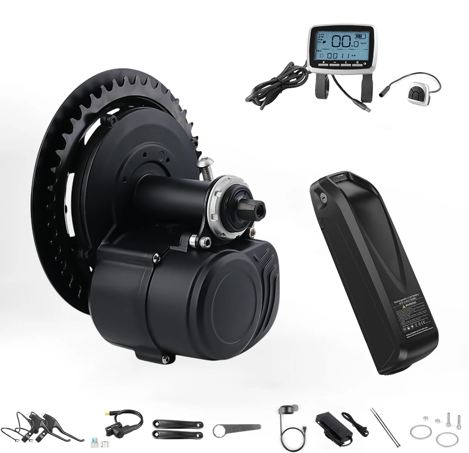 Tongsheng-Engine Electrical Bike Torque Sensor, Mid Drive Motor, Ebike Conversion Kit with Battery, TSDZ2B, TSDZ2, 52V 750W
Tongsheng-Engine Electrical Bike Torque Sensor, Mid Drive Motor, Ebike Conversion Kit with Battery, TSDZ2B, TSDZ2, 52V 750W