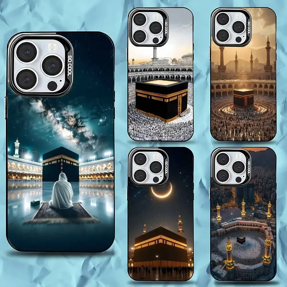Moslem and kaaba Phone Case For iPhone 16,15,14,13,12,11,Pro,Max,Plus,Mini,XS,SE Anti Fall Black Matte Hard Bumper
Moslem and kaaba Phone Case For iPhone 16,15,14,13,12,11,Pro,Max,Plus,Mini,XS,SE Anti Fall Black Matte Hard Bumper