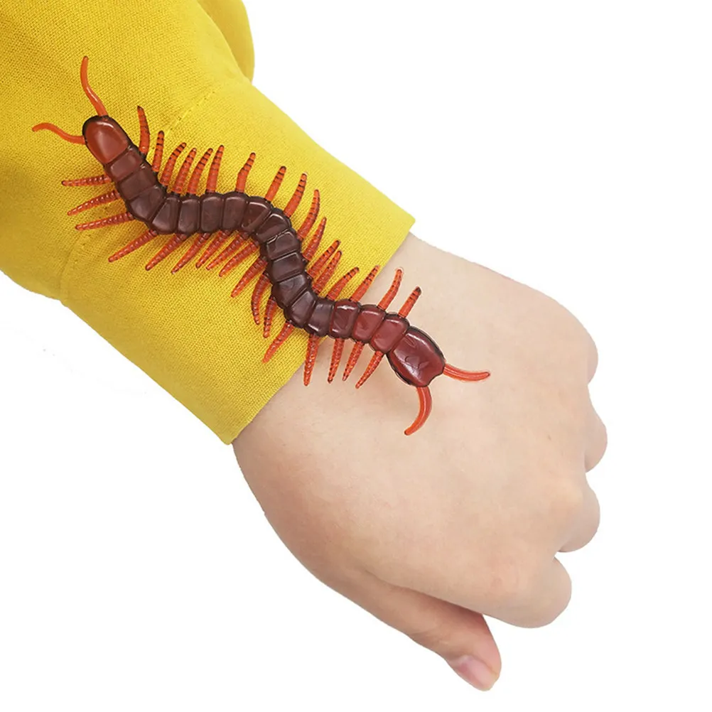 15Pcs Fake Centipede Simulation Insects Halloween Prank Props April Fools Spooky Realistic Bugs Decoration Fake Centipede Toys
15Pcs Fake Centipede Simulation Insects Halloween Prank Props April Fools Spooky Realistic Bugs Decoration Fake Centipede Toys